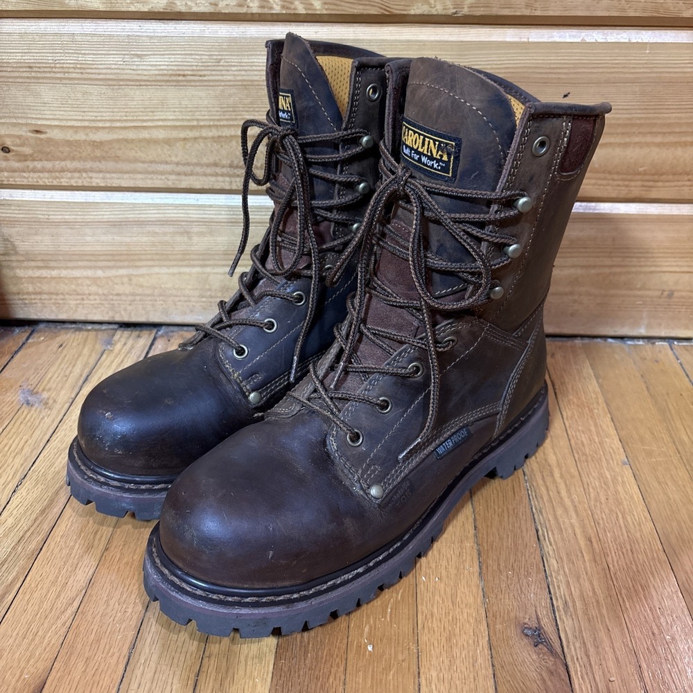 Carolina Men's 28 Series 8" Composite Toe Work Boot Brown Size 9.5 D
